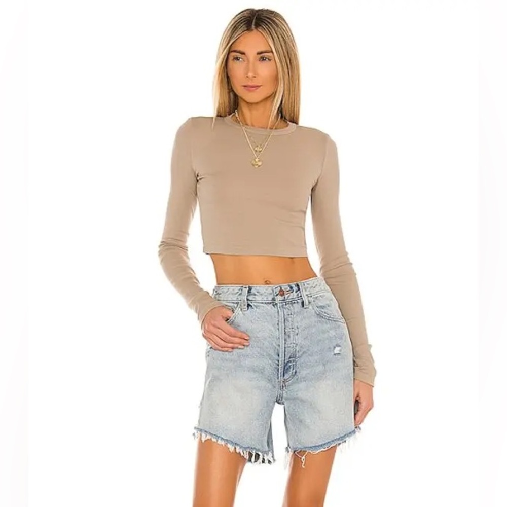 Free People - Distressed Denim Short - Size 25